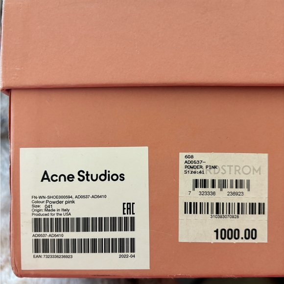 ACNE STUDIOS Besquared tall croc leather boots - brand new! 41 / 11 - Picture 6 of 6